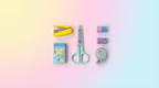 Cute DIY Mini Stationery Kit – Cartoon Craft Set for Kids