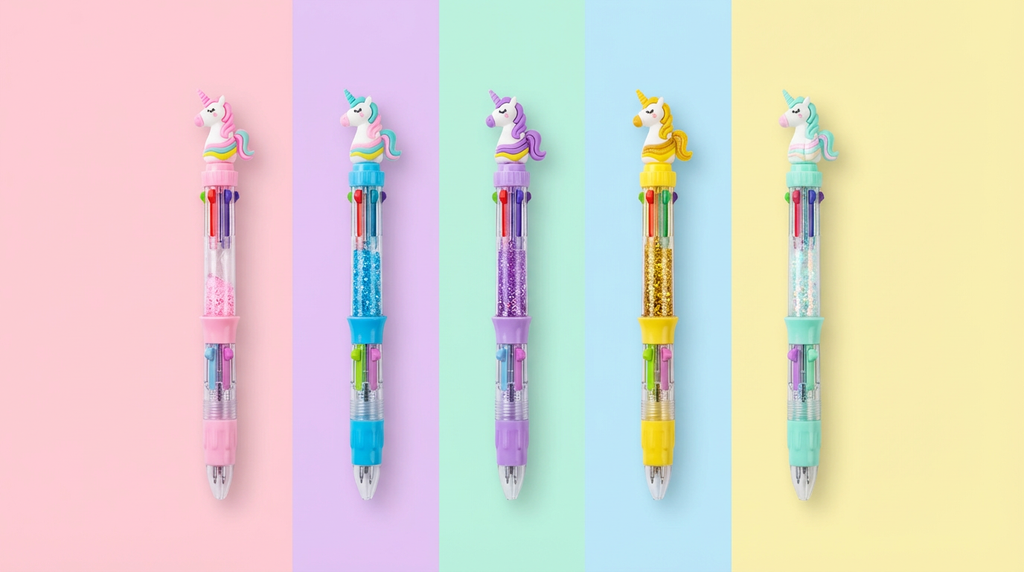 Unicorn Glitter Multi-Function Pen – Cute & Magical Writing