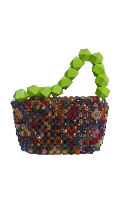 Handcrafted Beaded Mini Statement Handbag