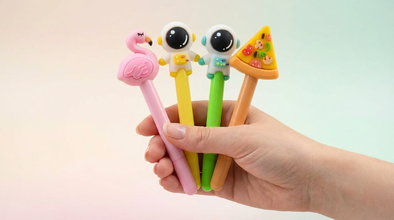Cute Cartoon Character Gel Pens