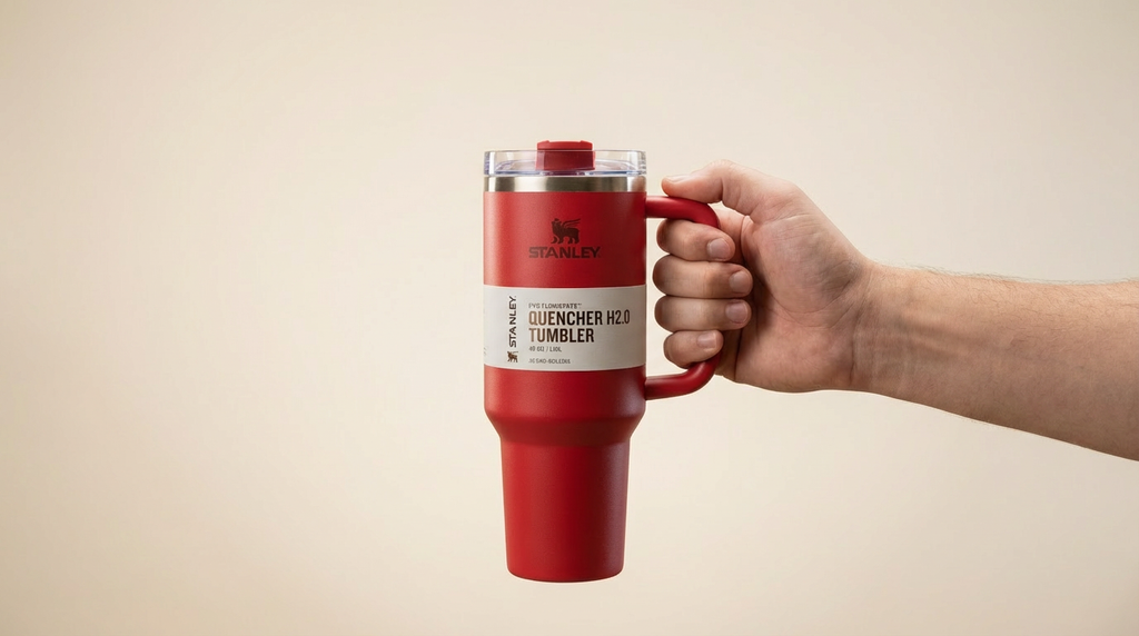 Stanley FlowState Quencher H2.0 Tumbler – 40oz Insulated Travel Mug