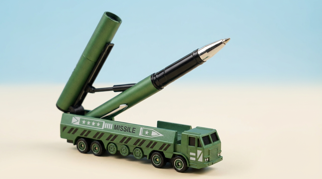 Missile Truck Toy Pen – Military Vehicle Style Fun Writing