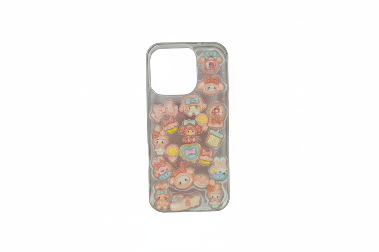 3D Cute Cartoon Character Phone IPhone 16 Pro Max Case