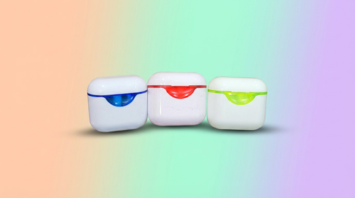 AirPods Style Pencil Sharpener – Cute, Compact & Mess-Free
