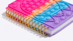 Pop-It Spiral Notebook – Fun Fidget Cover with Ruled Pages