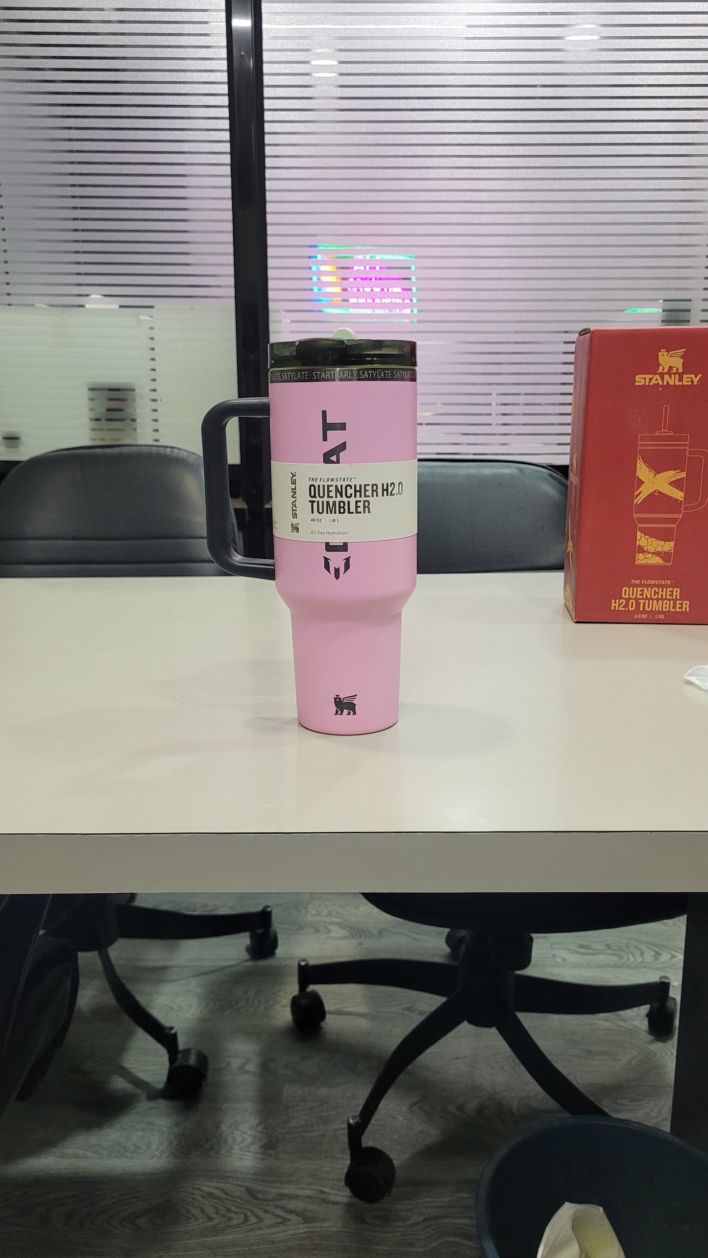 Stanley Messi Edition Quencher H2.0 Tumbler – 40oz Insulated Travel Mug