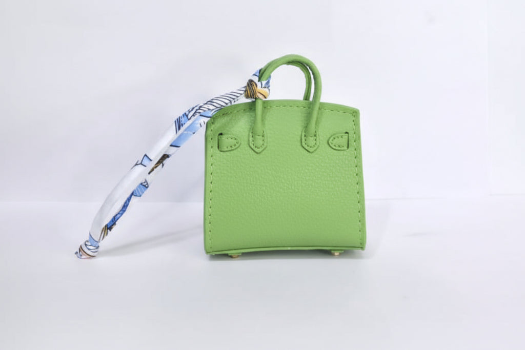 Embroidered Luxury Mini Top-Handle Handbag
