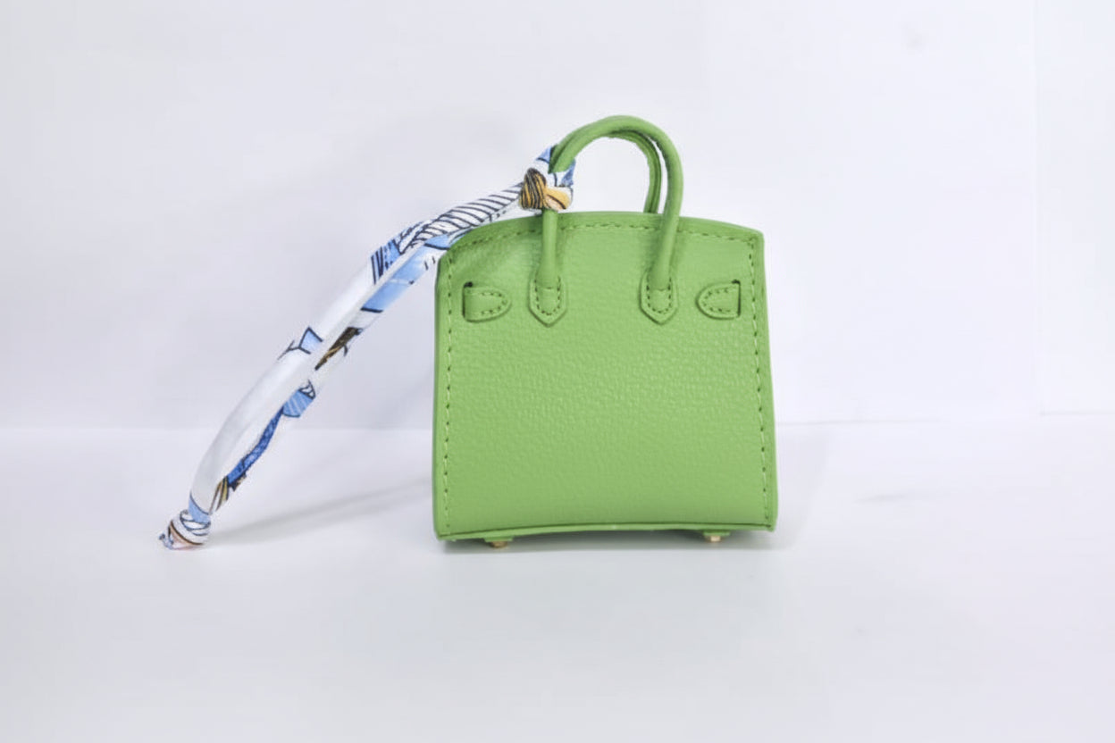 Embroidered Luxury Mini Top-Handle Handbag