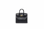 Textured Luxury Mini Top-Handle Handbag