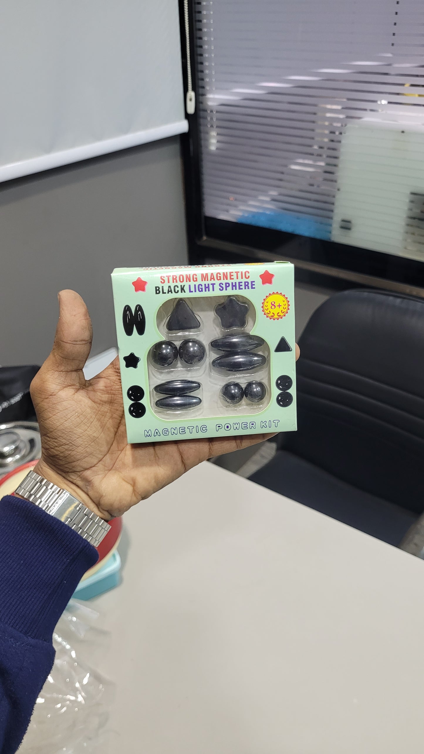 Super Strong Magnetic Power Kit – Black Light Sphere Set