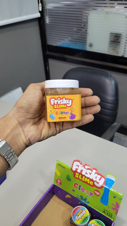 Frisky Slime Glitter – Stretchy, Sparkly Fun for Kids