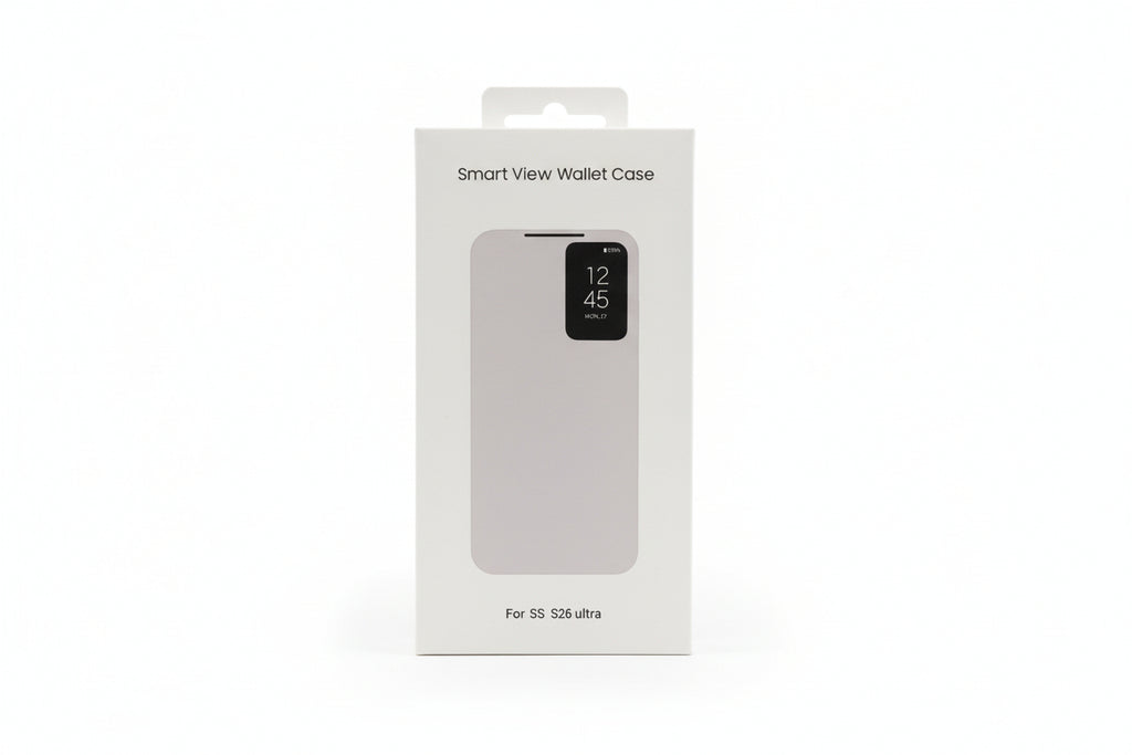 Smart View Flip Wallet Case for Samsung Galaxy S26 Ultra