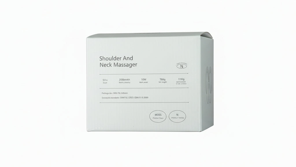 Electric Shoulder & Neck Massager with Deep Kneading