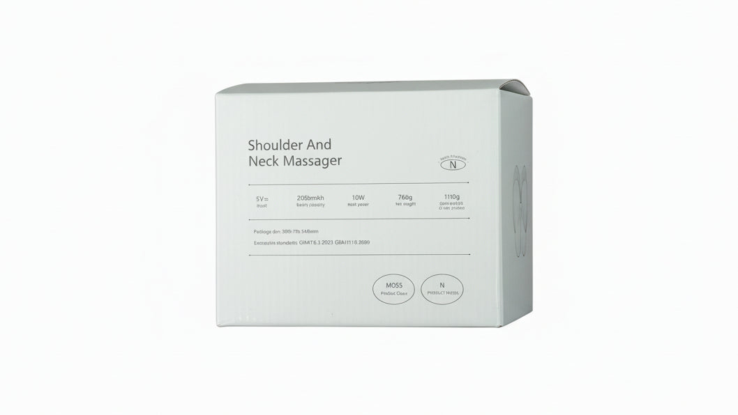 Electric Shoulder & Neck Massager with Deep Kneading