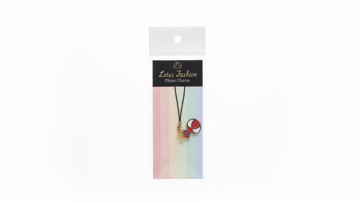Cute Cartoon Phone Charm Strap