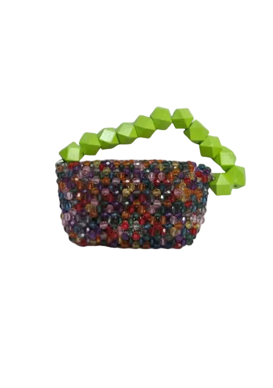 Handcrafted Beaded Mini Statement Handbag