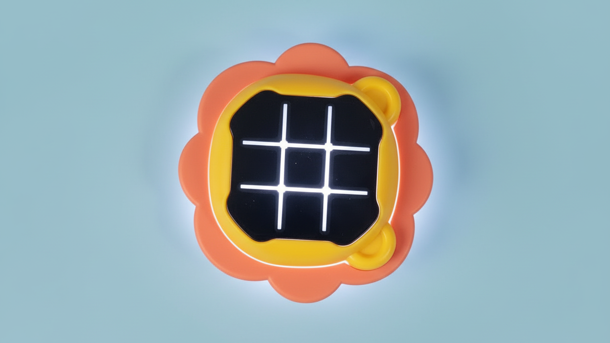 Dino Tic-Tac-Toe Game with Lights & Sound – 2-in-1 Fun Play