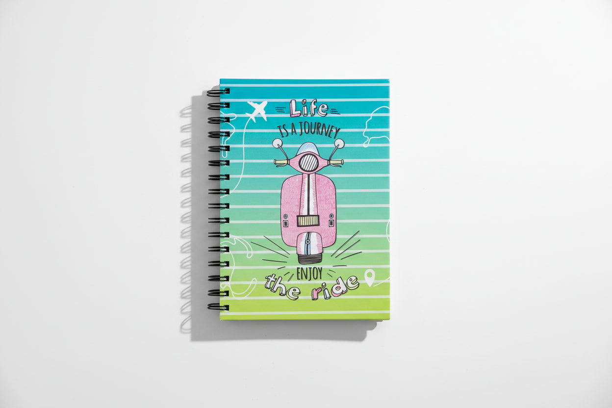 Premium Spiral Notebook – Aesthetic & Trendy Cover Designs