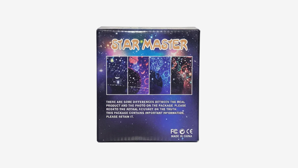 Star Master Galaxy Night Light Projector Lamp for Kids & Bedroom