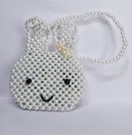 Luxury Pearl Beaded Mini Handbag