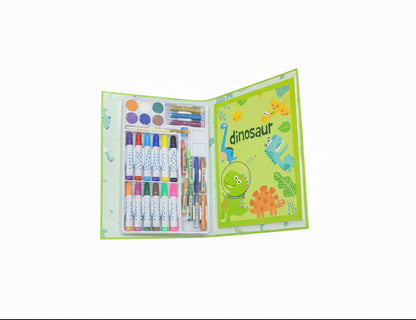 Kids Art & Colouring Kit – Space Man / Dinosaur Theme