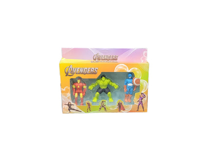Mini Superhero Action Figures – Kids Collectible Toy Set