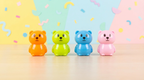 Cute Bear Pencil Sharpener – Mini Cartoon Sharpener for Kids