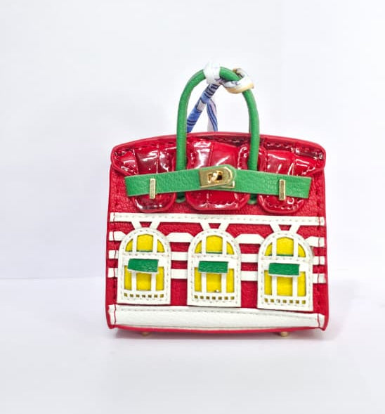 Embroidered Luxury Mini Top-Handle Handbag