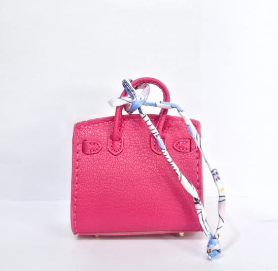 Embroidered Luxury Mini Top-Handle Handbag