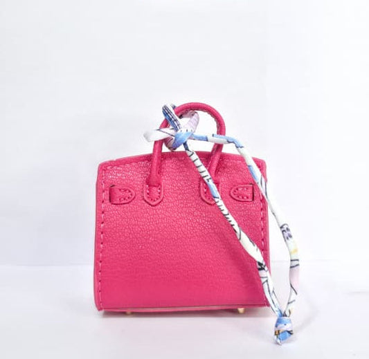 Embroidered Luxury Mini Top-Handle Handbag