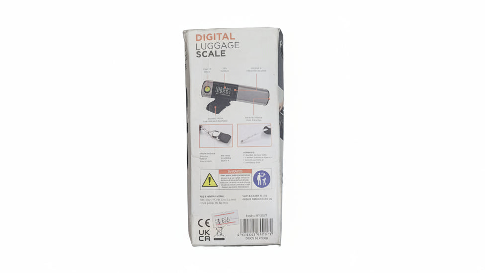 Digital Luggage Weighing Scale with LCD Display & Strap