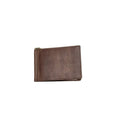 Slim Genuine Leather Bi-Fold Card Wallet