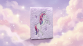 Fluffy Unicorn Notebook – Soft Plush Cover with Ruled Pages