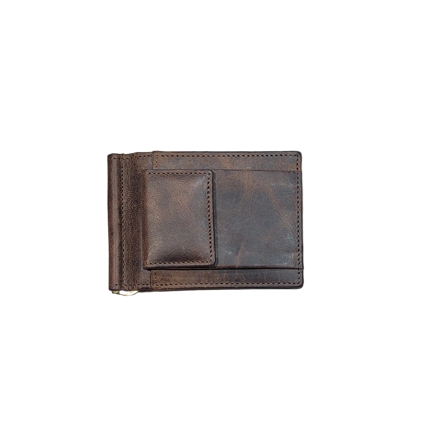 Leather Front-Flap Card Wallet