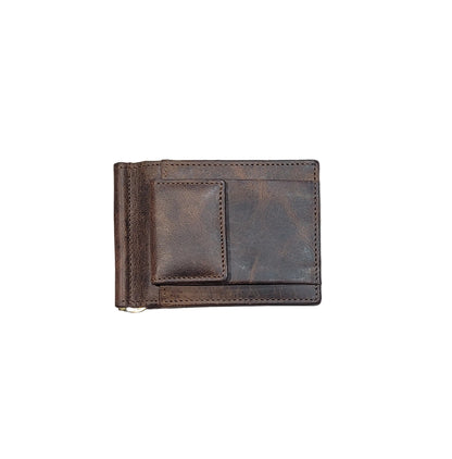 Leather Front-Flap Card Wallet
