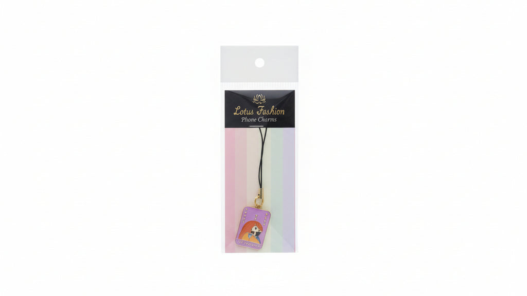 Cute Cartoon Phone Charm Strap