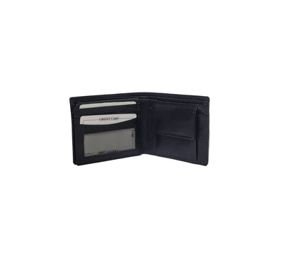 Classic Leather Bi-Fold Wallet