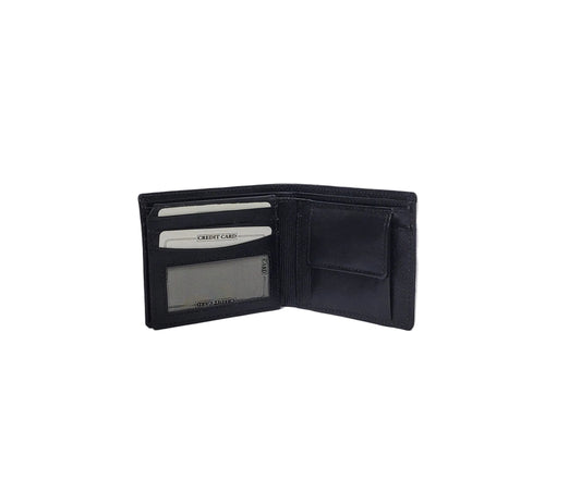 Classic Leather Bi-Fold Wallet