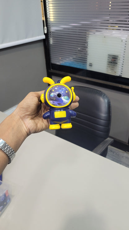 Bunny Astronaut Pencil Sharpener – Cute Space-Themed Stationery for Kids